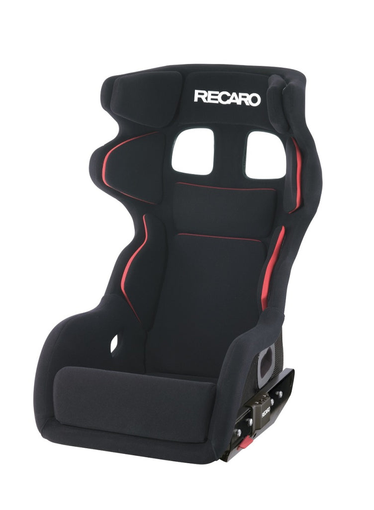 Recaro 071.87.0995-01 - P1300 GT LW Lightweight SeatBlack Velour/White Logo