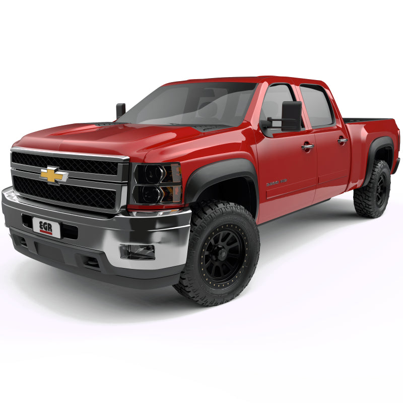 EGR 07-13 Chev Silverado 6-8ft Bed Rugged Look Fender Flares - Set (751504)