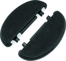 Load image into Gallery viewer, Bikers Choice 82-20 FLH FLT 86-17 FLST Black Half-Moon Floorboard Kit
