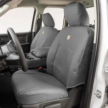 Load image into Gallery viewer, Covercraft 16-24 Chevrolet Express Carhartt PrecisionFit Custom Front Row Seat Covers - Gravel