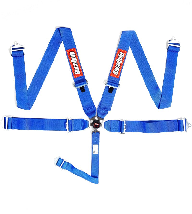 RaceQuip Blue SFI CAMLOCK 5pt PD Lap Seat Belt