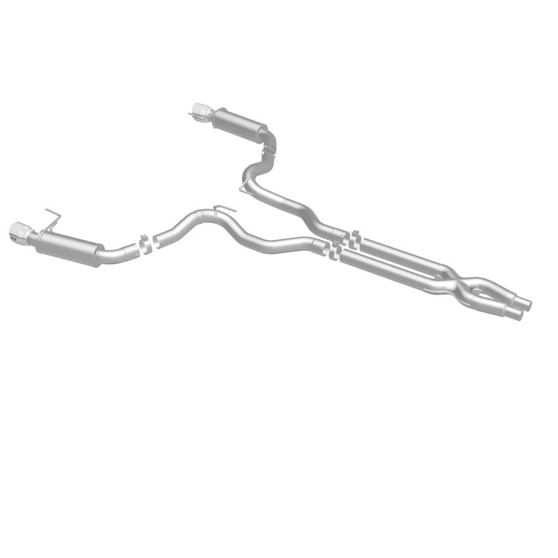 Magnaflow 19101 FITS: MagnaFlow Cat Back, SS, 3in, Competition, Dual Split Polished 4.5in Tips 2015 Ford Mustang GT V8 5.0