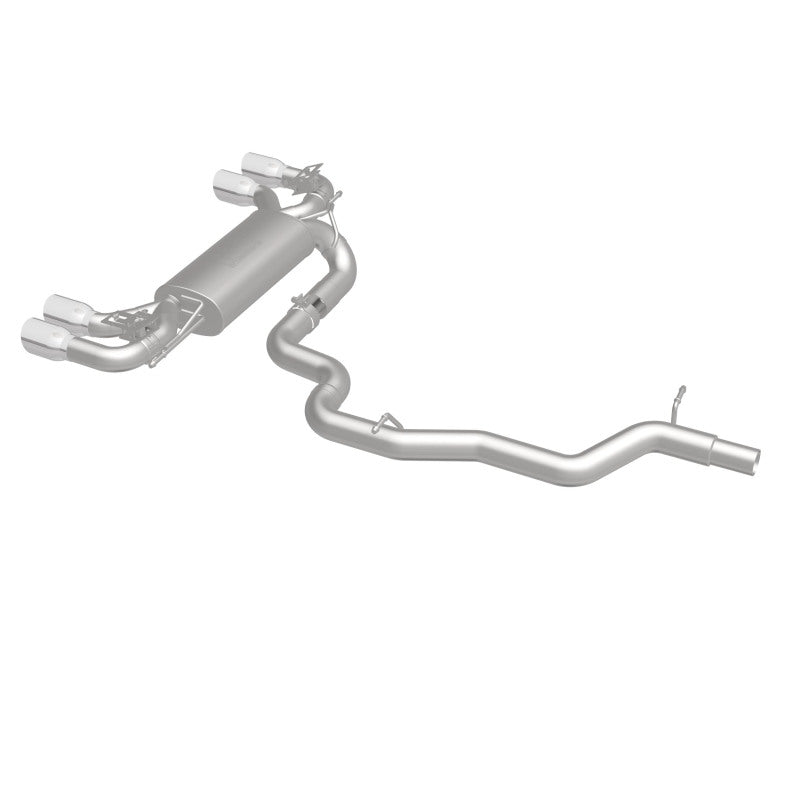 Magnaflow 19165 FITS: MagnaFlow Sys C/B 2015-2017 Volkswagen Golf R 3in Polished SS Quad Tip Split Rear Exit