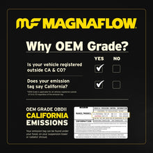 Load image into Gallery viewer, MagnaFlow Conv Univ 3 W/Dual O2 Boss