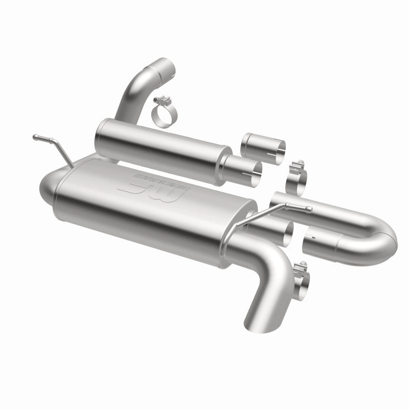 Magnaflow 19620 FITS: MagnaFlow 18-23 Jeep Wrangler JL 2.0L/3.6L Overland Series Axle-Back Exhaust