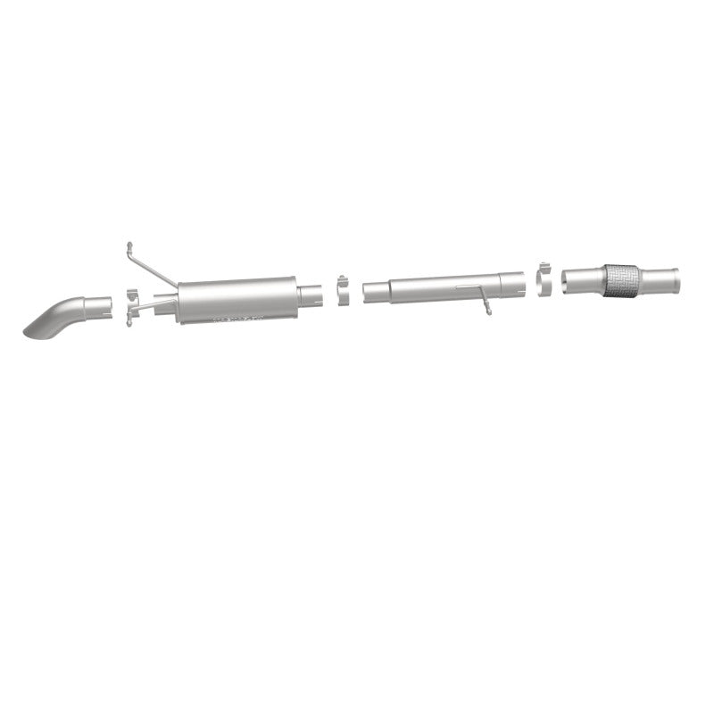 Magnaflow 17148 FITS: MagnaFlow 14 Chev Silverado V8 5.3L SC Cab Turn Down in Front of Rr Tire SS Catback Perf Exhaust