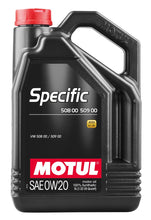 Load image into Gallery viewer, Motul 107384 FITS 5L Specific 508 0W20 OilAcea A1/B1 / VW 508.00/509.00 / Porsche C20