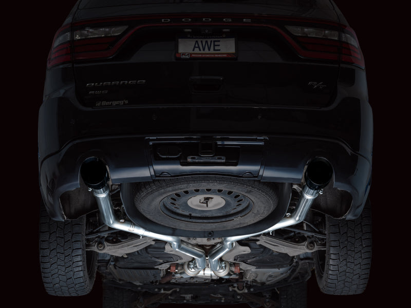 AWE Tuning 3020-33575 FITS 11-24 Dodge Durango 5.7L Track Edition Exhaust w/ Diamond Black Tips