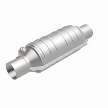 Load image into Gallery viewer, Magnaflow 51305 FITS MagnaFlow Conv Univ 2.25in Inlet/Outlet Center/Center Round 11in Body L x 5.125in W x 15in Overall L