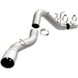 Magnaflow 17870 FITS 17870 FITS: MagnaFlow SYS Cat-Back 2017 Chevrolet Silverado 6.6L Diesel Polished Single Wall 6in Tip