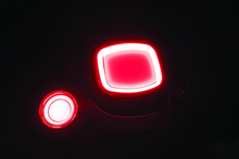 Load image into Gallery viewer, Kuryakyn Tracer L.E.D. Front Turn Signal Insert Red Light Smoke Lens 1156