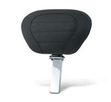 Mustang 08-21 Harley Electra Glide Std, Rd Glide ,Rd King, Str Glide Driver Backrest Deluxe - Black