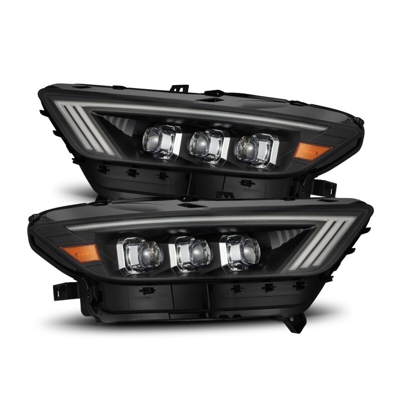 AlphaRex 880144 FITS 880144 FITS 15-17 Ford Mustang NOVA Series LED Projector Headlights Blk