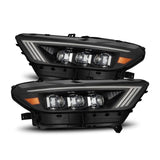 AlphaRex 880144 FITS 880144 FITS 15-17 Ford Mustang NOVA Series LED Projector Headlights Blk