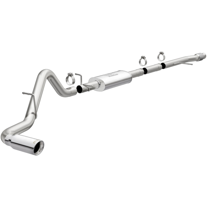 Magnaflow 19469 FITS: MagnaFlow 2019 Chevy Silverado 1500 V8 5.3L / V6 4.3L Street Series Cat-Back Exhaust w/ Polished Tip