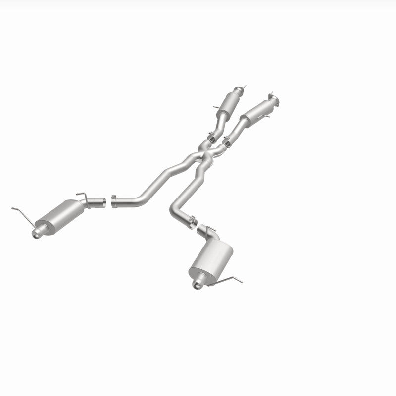 Magnaflow 15064 FITS: MagnaFlow 12 Jeep Grand Cherokee V8 6.4L Dual Split Rear Exit Stainless Cat Back Performance Exhaust