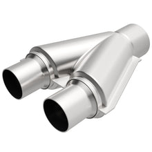Load image into Gallery viewer, Magnaflow 10778 FITS MagnaFlow Smooth Trans Y- 2.5/3 X 10 Al