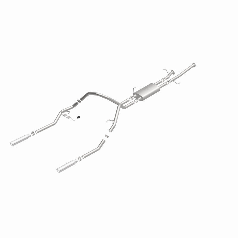 Magnaflow 15305 FITS: MagnaFlow 14 Toyota Tundra V8 4.6L/5.7L Stainless Cat Back Exhaust Dual Split Rear Exit