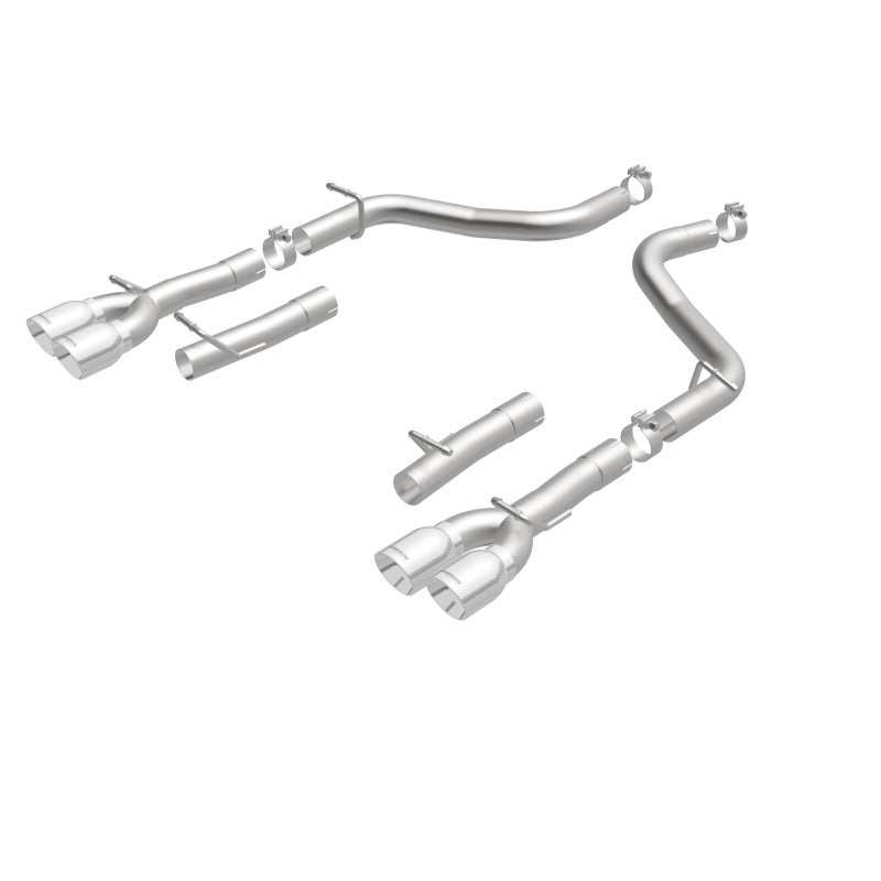 Magnaflow 19218 FITS: MagnaFlow Axle-Back, SS, 2.5in, Quad Split Rear 3.5in Tip 2015 Dodge Challenger 3.6L V6