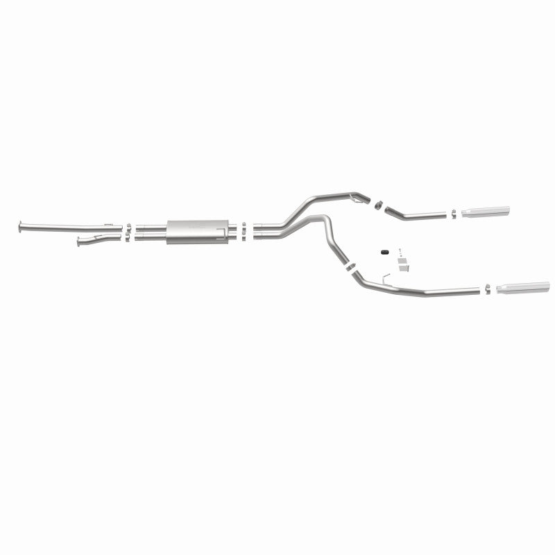 Magnaflow 15305 FITS: MagnaFlow 14 Toyota Tundra V8 4.6L/5.7L Stainless Cat Back Exhaust Dual Split Rear Exit