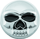 Kuryakyn Replacement Zombie Windshld Emblem Chrome