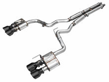 Load image into Gallery viewer, AWE Tuning 3025-43375 FITS AWE 2024 Ford Mustang Dark Horse S650 RWD SwitchPath Catback Exhaust w/ Quad Diamond Black Tips