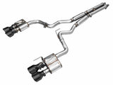 AWE Tuning 3025-43375 FITS AWE 2024 Ford Mustang Dark Horse S650 RWD SwitchPath Catback Exhaust w/ Quad Diamond Black Tips