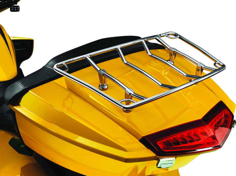 Kuryakyn Mult-Rack Adjustable Trunk Luggage Rack Chrome