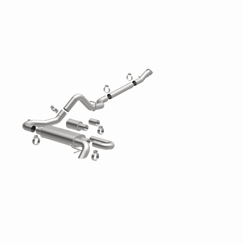 Magnaflow 19559 FITS: MagnaFlow 2021 Ford Bronco Overland Series Cat-Back Exhaust w/ Single Straight Driver Exit- No Tip