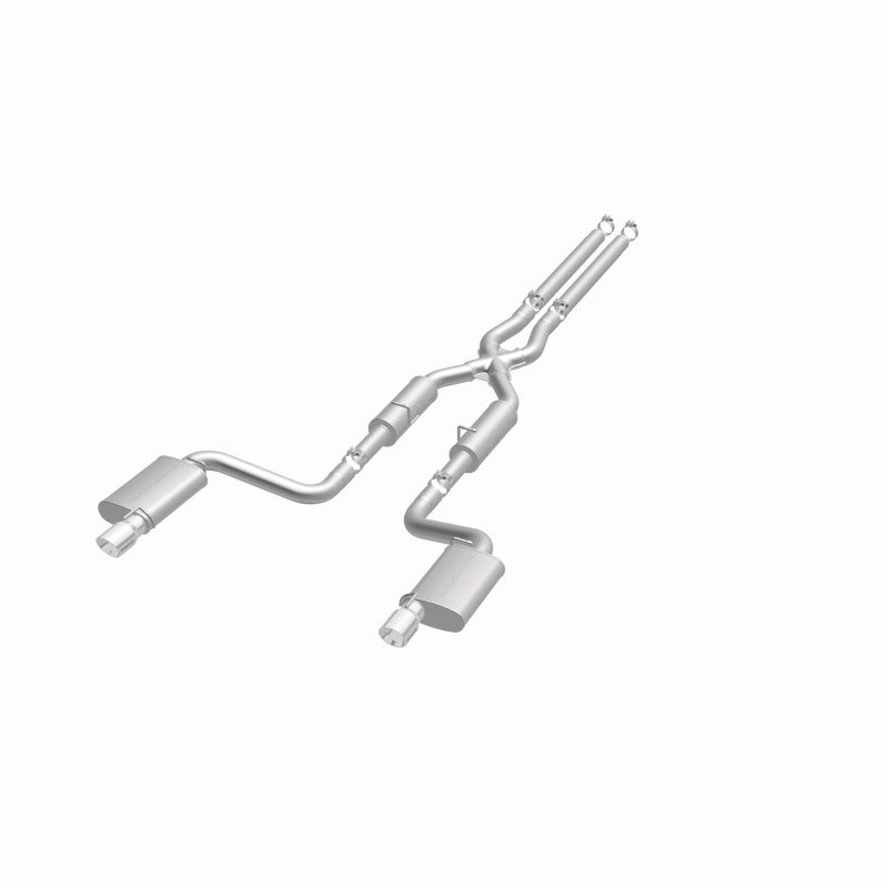 Magnaflow 15494 FITS: MagnaFlow 11-12 Dodge Charger SRT-8 Hemi Dual Split Rear Exit Stainless Cat-Back Performance Exhaust