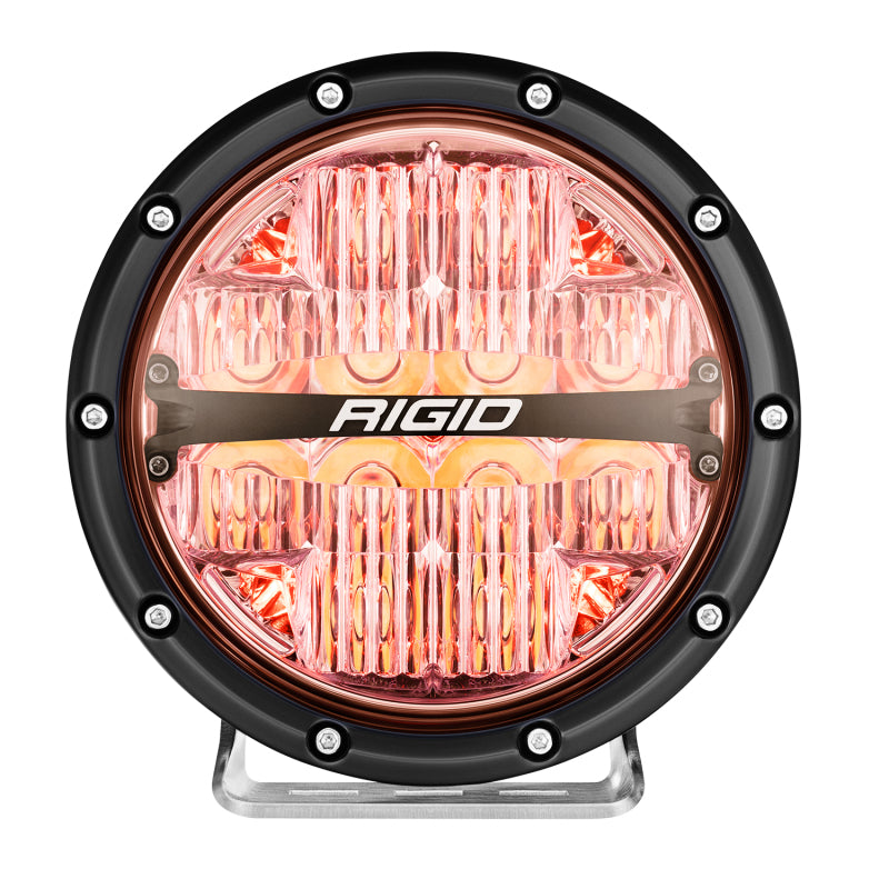 Rigid Industries 36411 FITS 360-Series 6in LED Off-Road Drive Beam - RGBW (Pair)