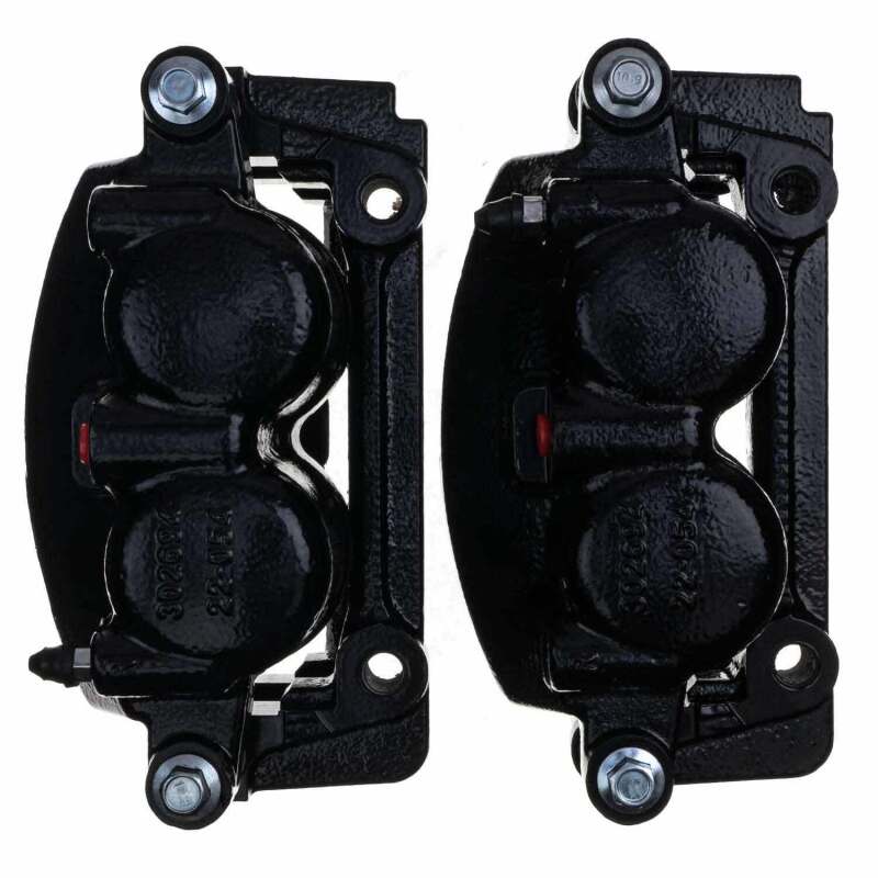 Power Stop 05-08 Ford F-150 Front Black Caliper - Pair w/Bracket