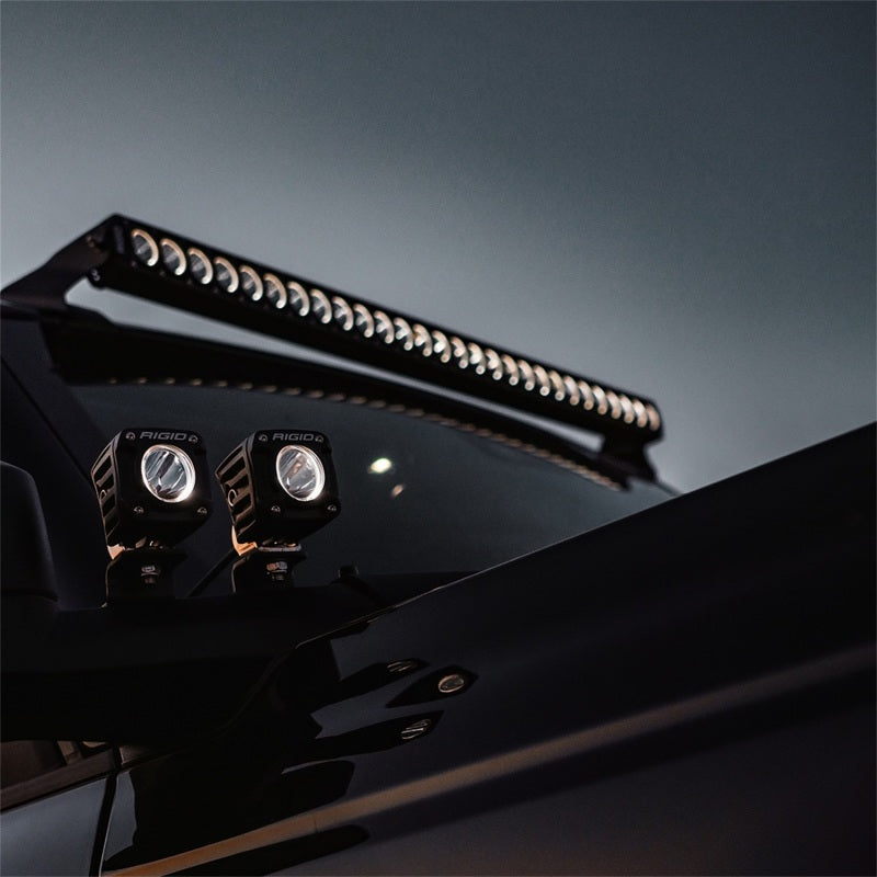 Rigid Industries 411613 FITS Revolve 10in Bar w/Amber Trim Ring