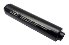 Load image into Gallery viewer, AEM 25-201BK FITS Universal High Flow -10 AN Inline Black Fuel Filter