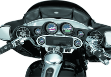 Load image into Gallery viewer, Kuryakyn Stereo Accent 96-13 Fl Touring Models Chrome