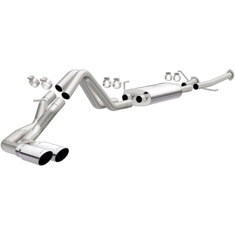 Magnaflow 15306 FITS: MagnaFlow 14 Toyota Tundra V8 4.6L/5.7L Stainless C/b Exhaust Dual same side pass. rear tire