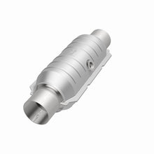 Load image into Gallery viewer, Magnaflow 51356 FITS MagnaFlow Conv Univ 2.5in Inlet/Outlet Center/Center Round 11in Body L x 5.125in W x 15in Overall L