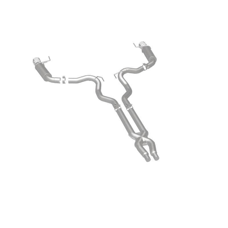 Magnaflow 19101 FITS: MagnaFlow Cat Back, SS, 3in, Competition, Dual Split Polished 4.5in Tips 2015 Ford Mustang GT V8 5.0