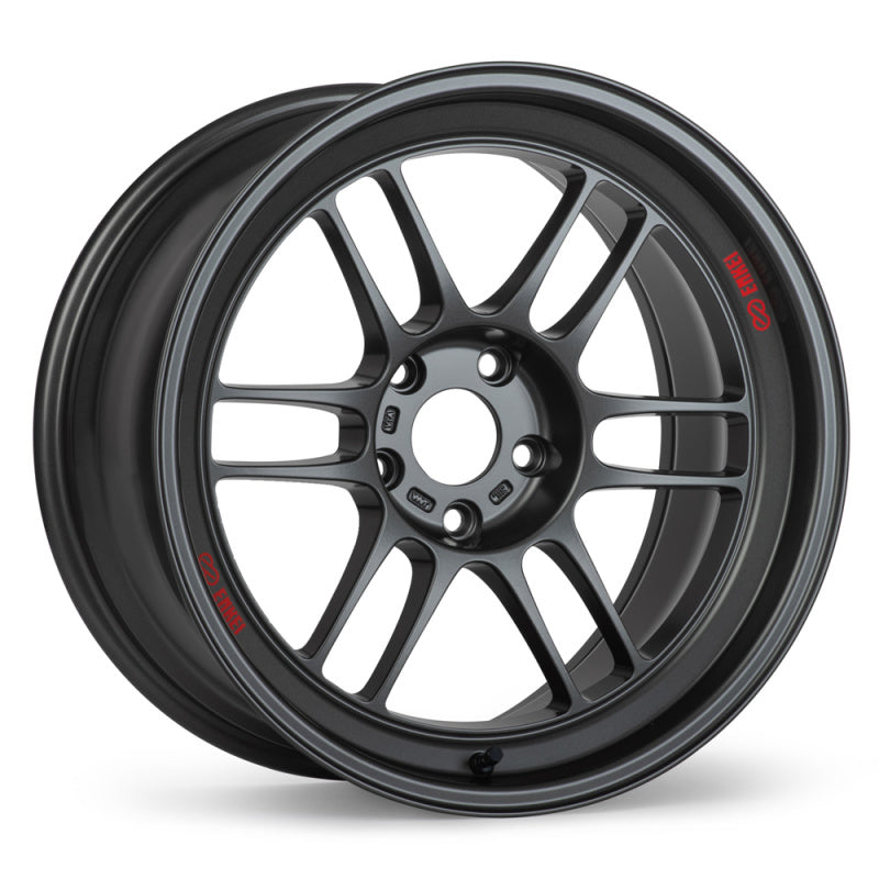 Enkei 3798106506GM - RPF1RS 18x10 5x114.3 6mm Offset 75mm Bore Matte Gunmetal Wheel