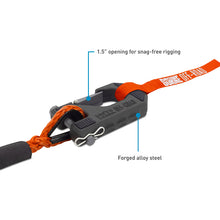 Load image into Gallery viewer, Borne Off-Road 10K Winch - Orange Synthetic Rope