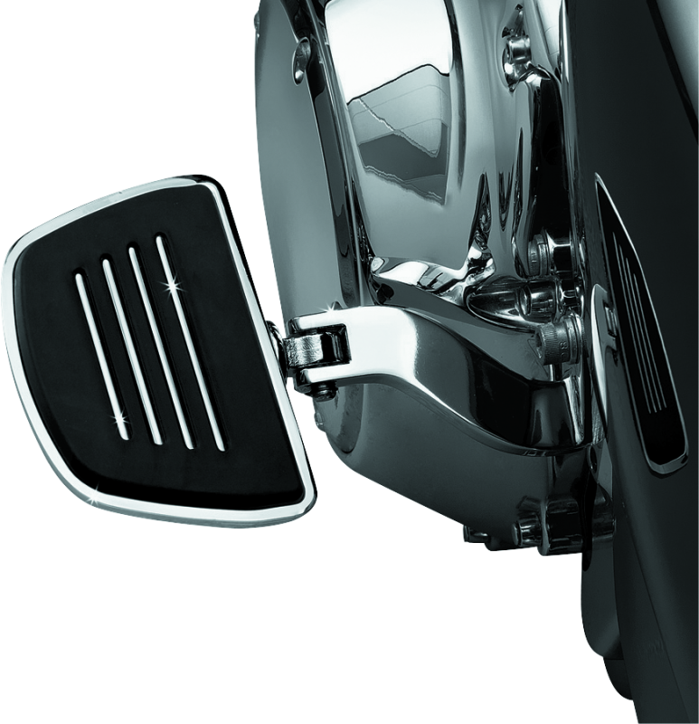 Kuryakyn Prem Mini Board With Male Mount Adapter Chrome