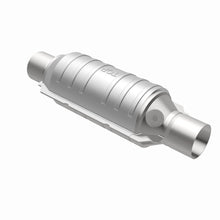Load image into Gallery viewer, Magnaflow 51305 FITS MagnaFlow Conv Univ 2.25in Inlet/Outlet Center/Center Round 11in Body L x 5.125in W x 15in Overall L