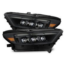 Load image into Gallery viewer, AlphaRex 880261 FITS 15-17 Ford Mustang NOVA LED Proj Headlights Alpha Black w/Activ Light/Seq Signal/Switch DRL