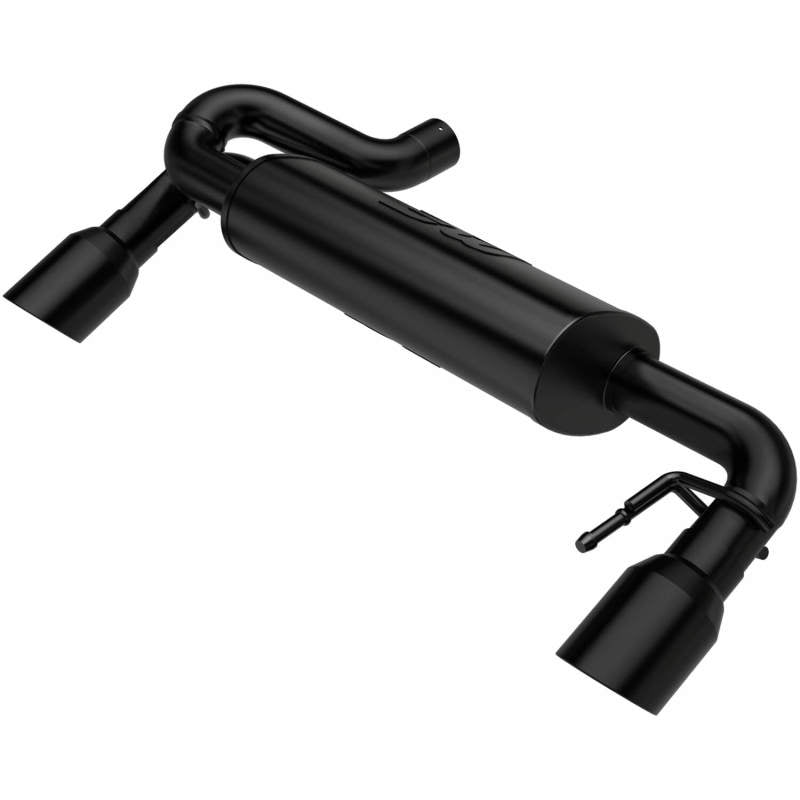 Magnaflow 19558 FITS: MagnaFlow 2021 Ford Bronco Street Series Axle-Back Exhaust w/ Dual Split Rear Style Exit- Black Tips