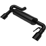 Magnaflow 19558 FITS 19558 FITS: MagnaFlow 2021 Ford Bronco Street Series Axle-Back Exhaust w/ Dual Split Rear Style Exit- Black Tips