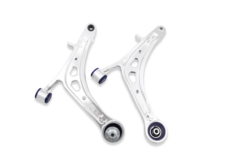 Superpro ALOY0017K - SuperPro 2015 Subaru WRX Limited Front Lower Alloy Control Arm Kit (+Caster)