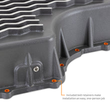 Load image into Gallery viewer, Mishimoto MMTP-F2D-11 FITS 2011+ Powerstroke 6R140 Transmission Pan - Cast - GR