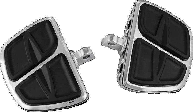 Kuryakyn Kinetic Mini Boards With Adapter BChrome