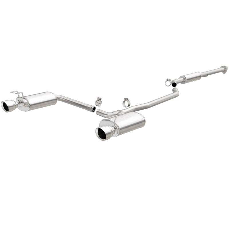 Magnaflow 19181 FITS: MagnaFlow Sys C/B 2015 Honda Accord 3.5L V6 2.5in SS Dual Split Rear Polished 4.5 Tip