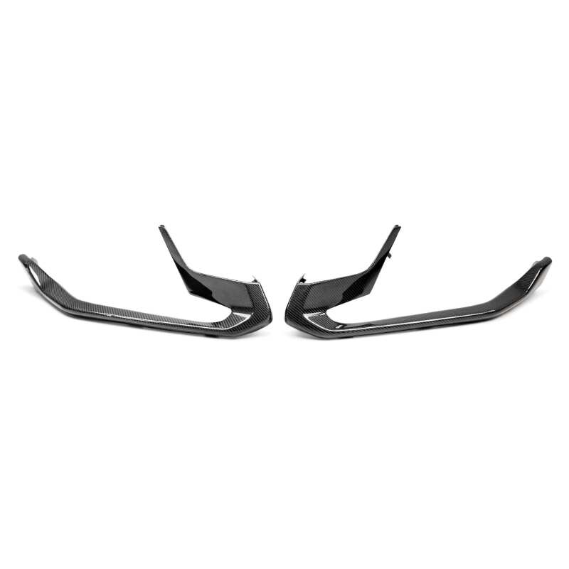 Anderson Composites AC-FBT20FDMU500 FITS 20-22 Ford Mustang Shelby GT500 Carbon Fiber Front Bumper Trim